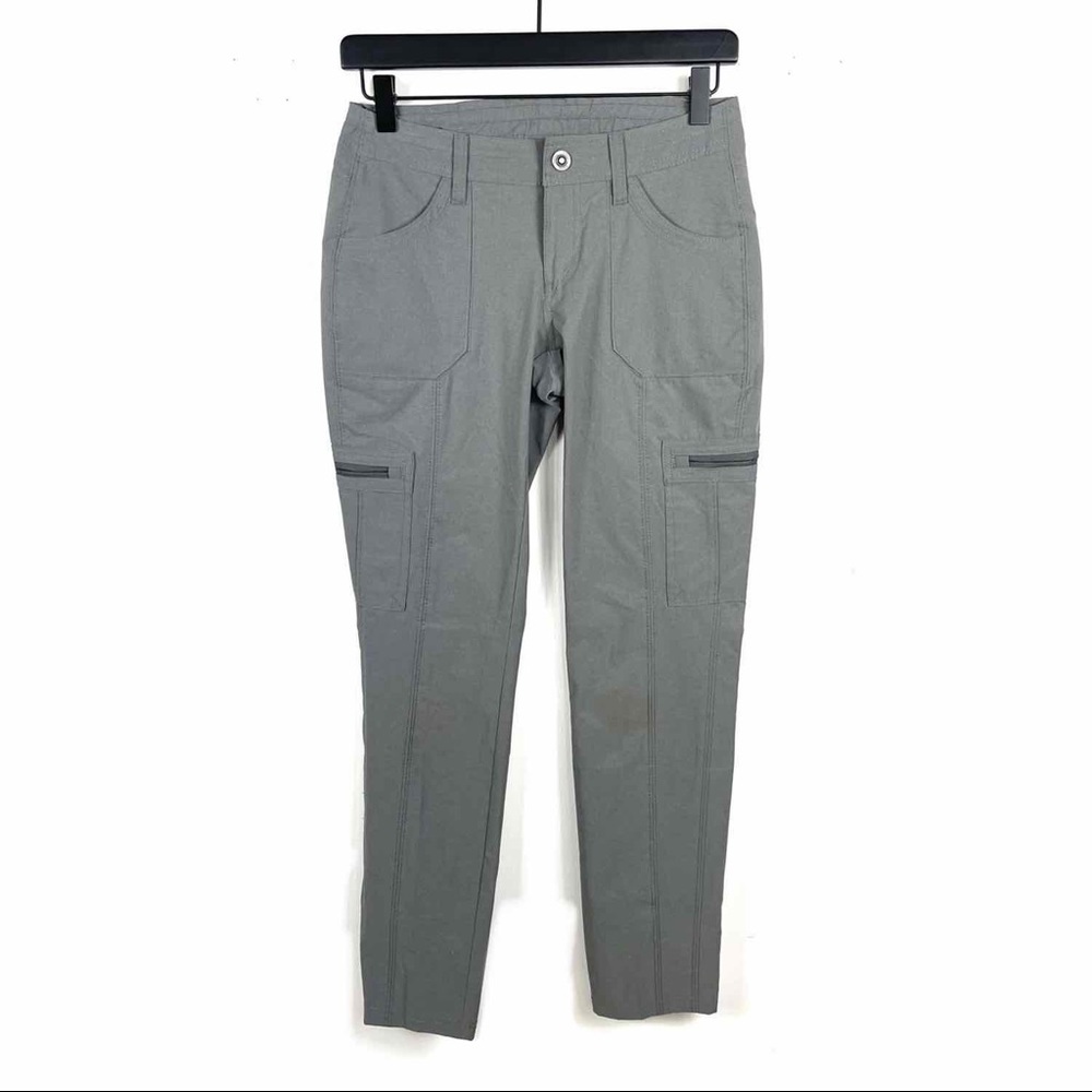 KUHL Womens pants Tapered Gray Size 2 Short Fishing Hiking Casual